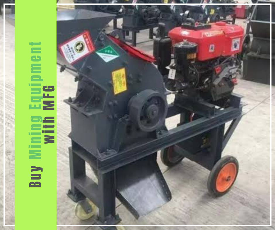 Buy mining equipment with MFG — diesel-powered hammer mill