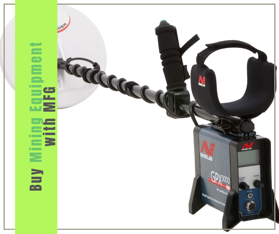 Buy mining equipment with MFG — Minelab GPX 5000 gold detector