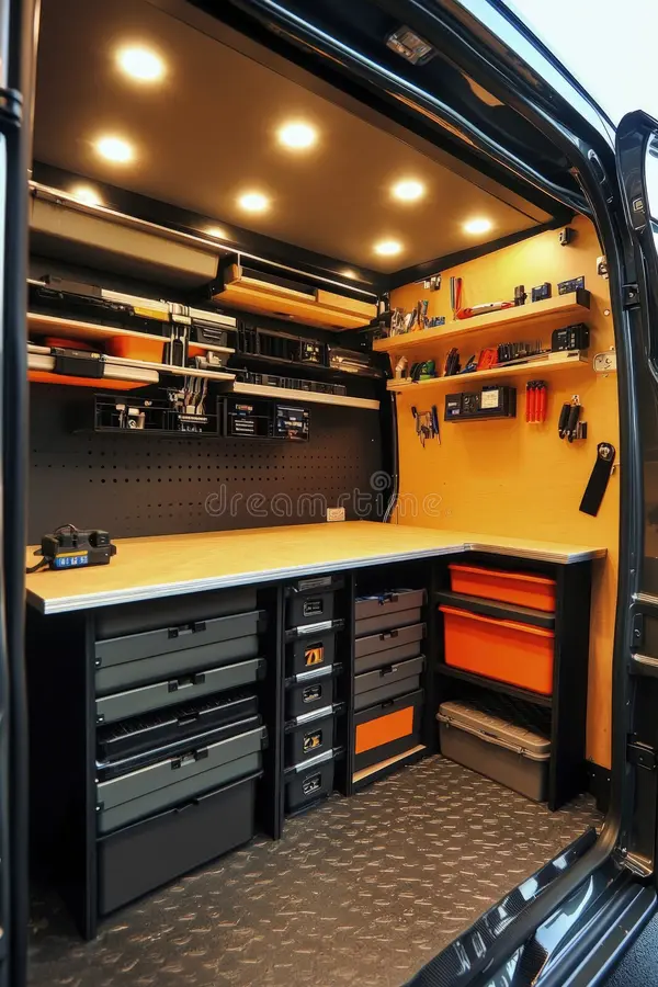 Mobile Workshop Utility Vans